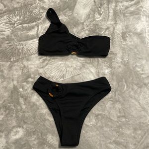 black bikini